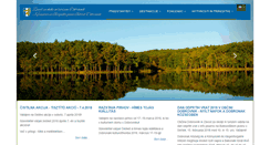 Desktop Screenshot of bukovniskojezero.si